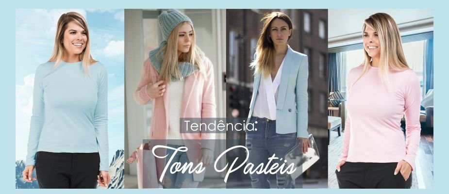 Tendência: Tons Pastéis / Candy Colors