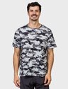 camisa camuflada masculina manga curta protecao solar extreme uv urbana frente c