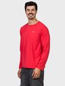 camisa uv masculina ice manga longa com proteção solar extreme uv vermelha lat c camisa uv masculina ice manga longa com protecao solar extreme uv vermelha lateral c