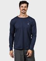 camisa termica masculina com protecao solar extreme uv marinho frente c