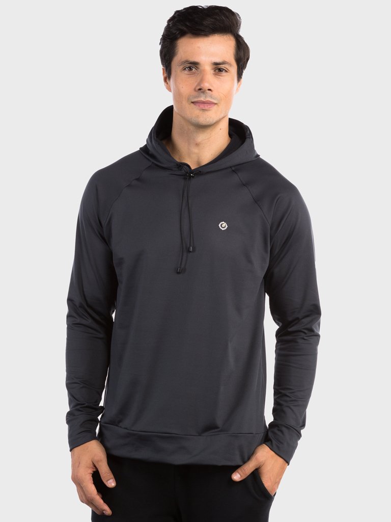 camisa uv termica para frio com capuz masculina extreme uv lateral chumbo c