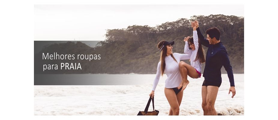 Melhores Roupas com Proteção Solar para usar na Praia