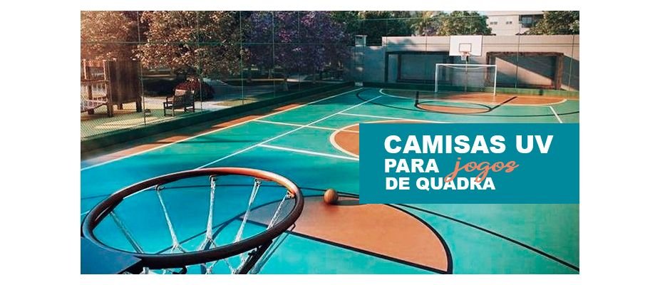 Camisa UV para Jogos de Quadra