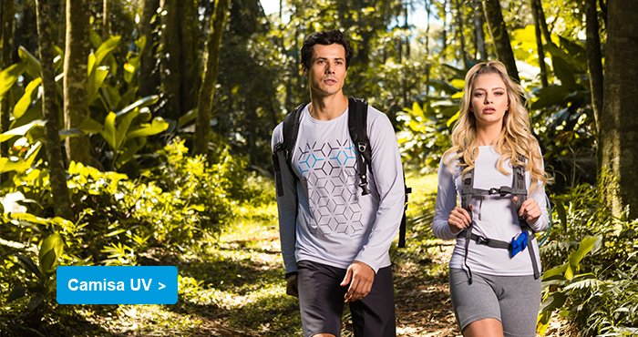 Mochil&atilde;o e roupas com prote&ccedil;&atilde;o UV Extreme UV