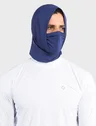 bandana tube neck mascara com protecao solar masculina extreme uv azul frente dois c n