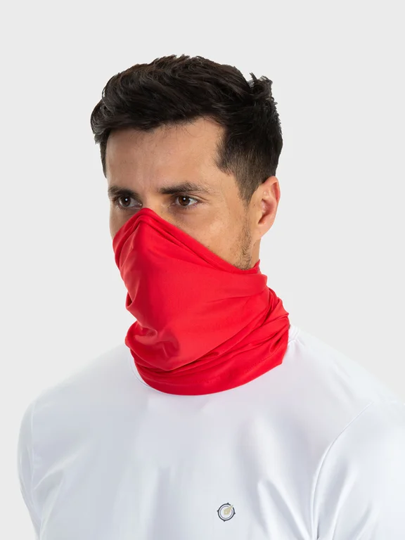 bandana tube neck mascara com protecao solar masculina extreme uv nd vermelha c 2