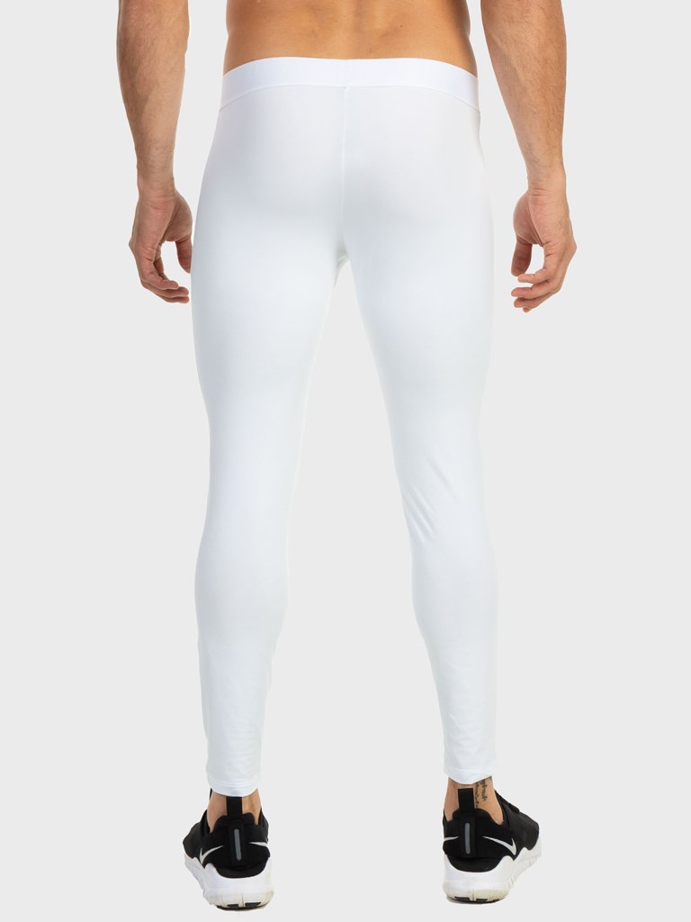 legging segunda pele com protecao solar extreme uv masc costas branca c