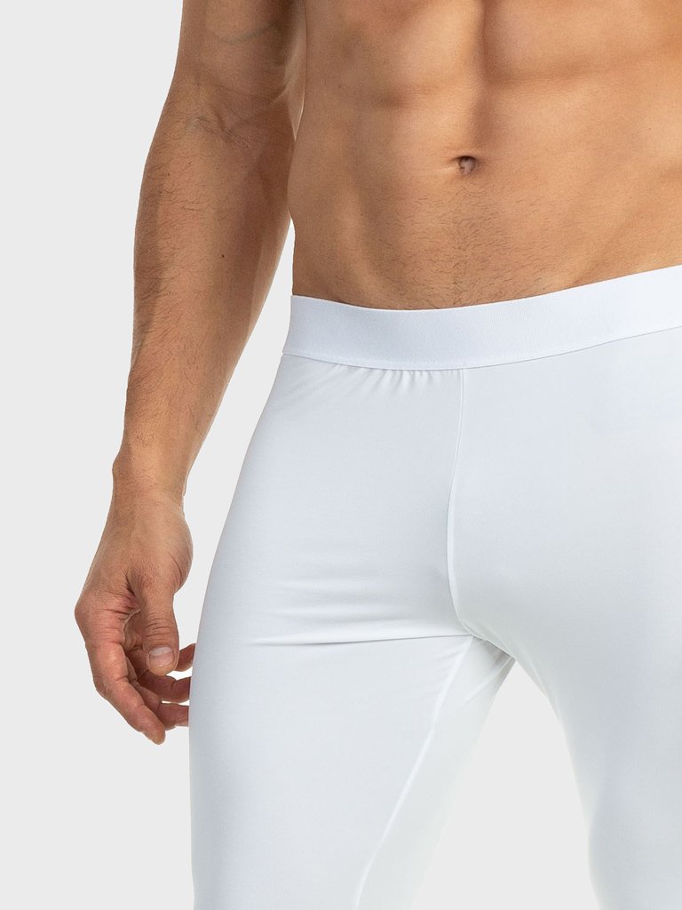 legging segunda pele com protecao solar extreme uv masc detalhe branca c