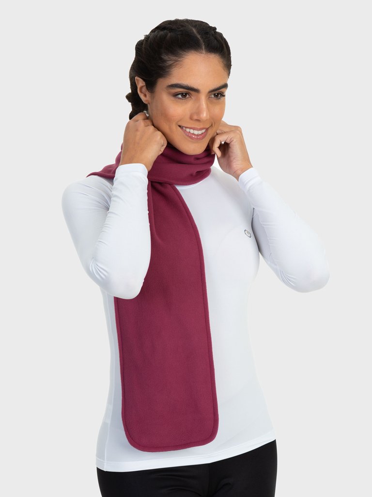 cachecol fleece femino extreme uv bordo 2 c