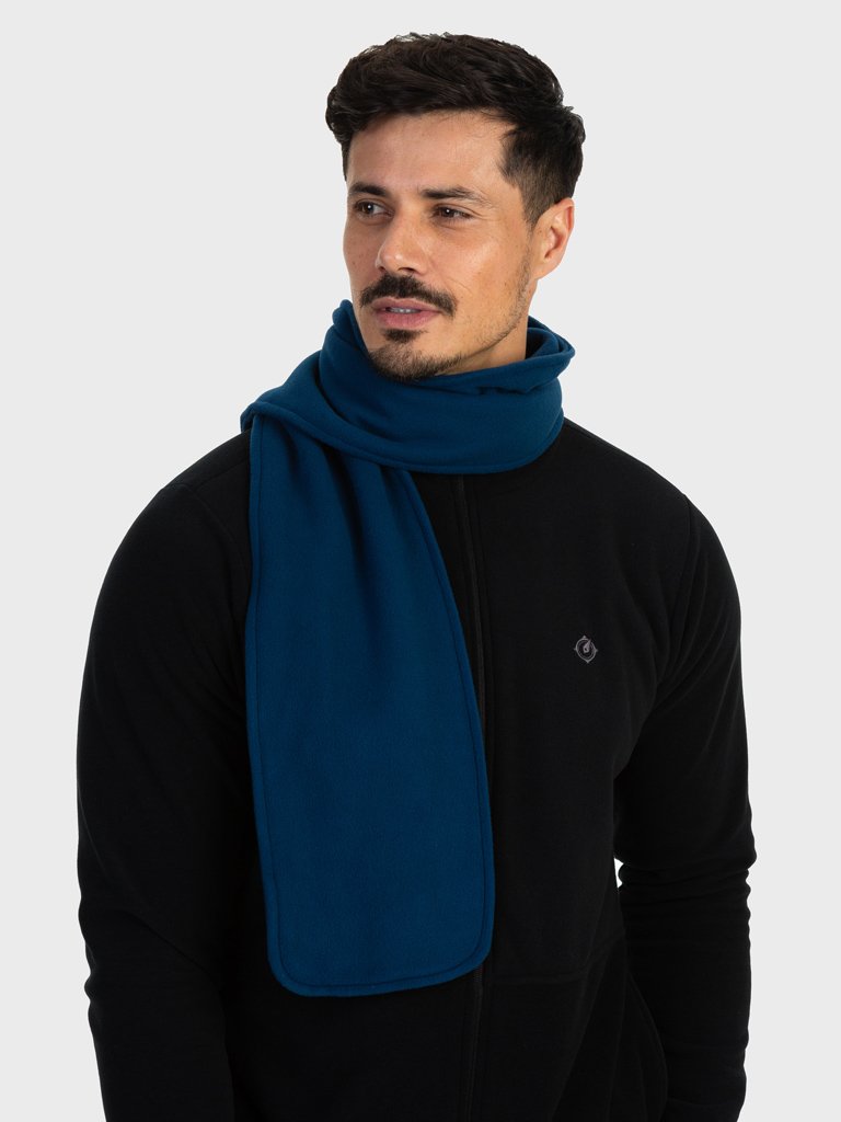 cachecol fleece masculino extreme uv azul c