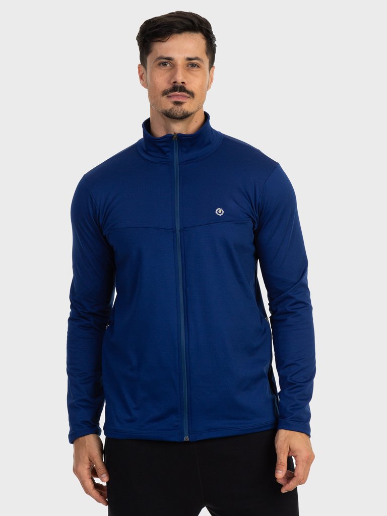 jaqueta termica para frio com bolso masculina extreme uv azul lat c