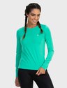 feminia t shirt longa nd verde menta lateral c n