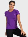 camisa uv feminina new dry com protecao solar manga curta extreme uv roxo frente c n