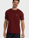 camiseta basic masculina com protecao solar manga curta extreme uv bordo new dry frente c