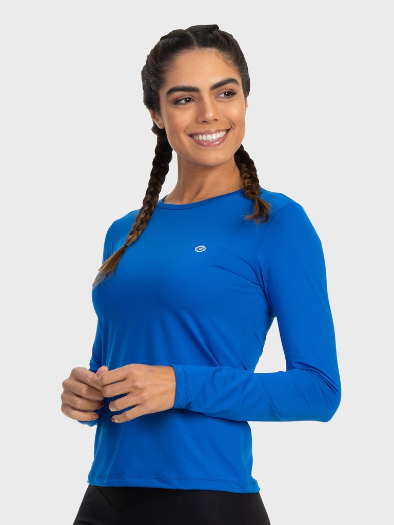 Camisa UV Feminina Manga Longa New Dry Colors