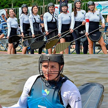 Sele&ccedil;&atilde;o Brasileira de Canoagem em a&ccedil;&atilde;o