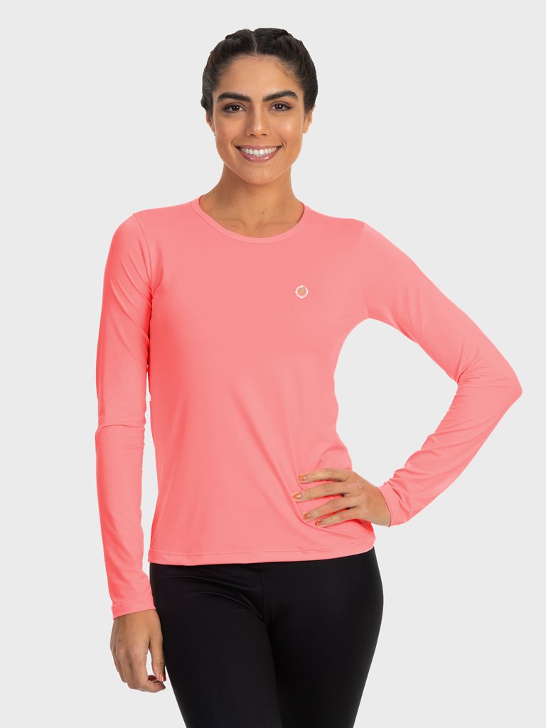 Camisa UV Feminina Manga Longa New Dry Colors