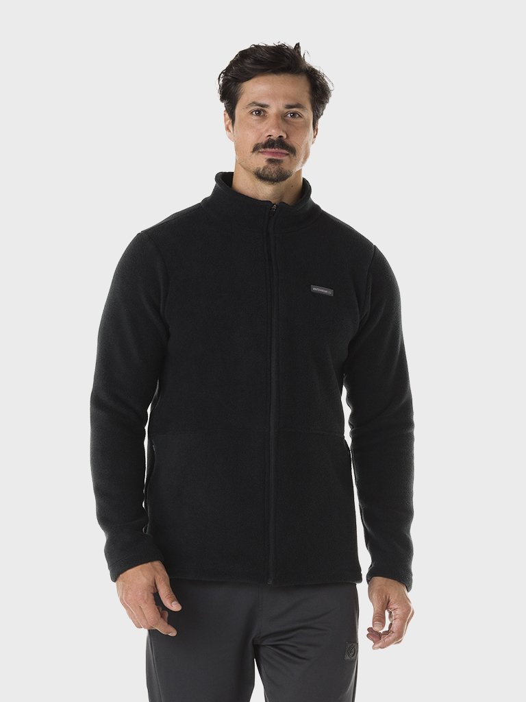 casaco masculino fleece ski frente c