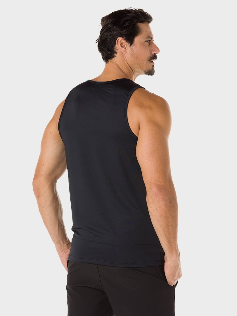 regata masculina basic new dry com protecao solar extreme uv preta 2