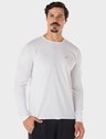 camisa uv masculina ice manga longa com protecao solar extreme uv branco 2