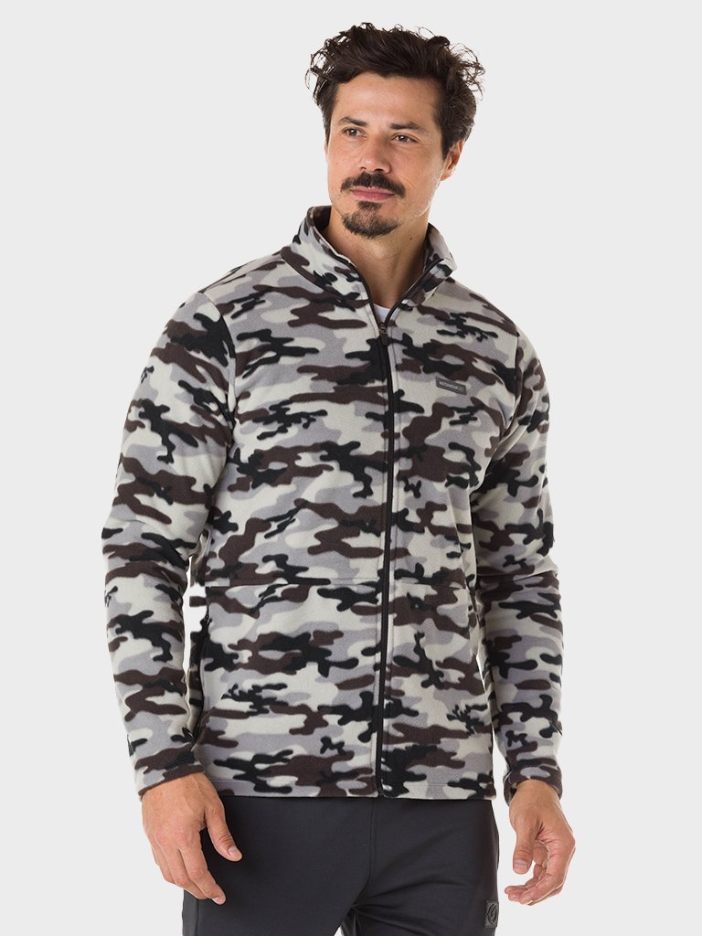 casaco masculino fleece camuflado frente 02