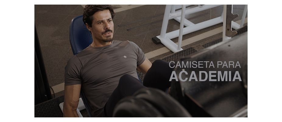 Camiseta para Academia