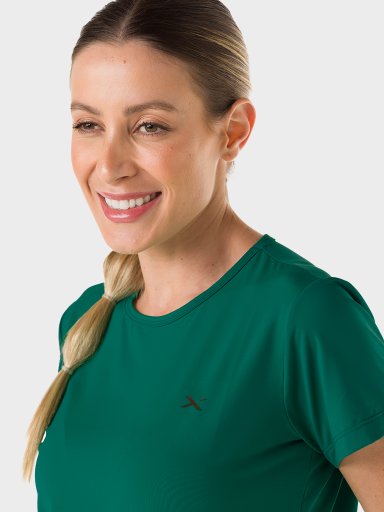 Camisa UV ICE Feminina Manga Curta Proteção Solar Extreme UV