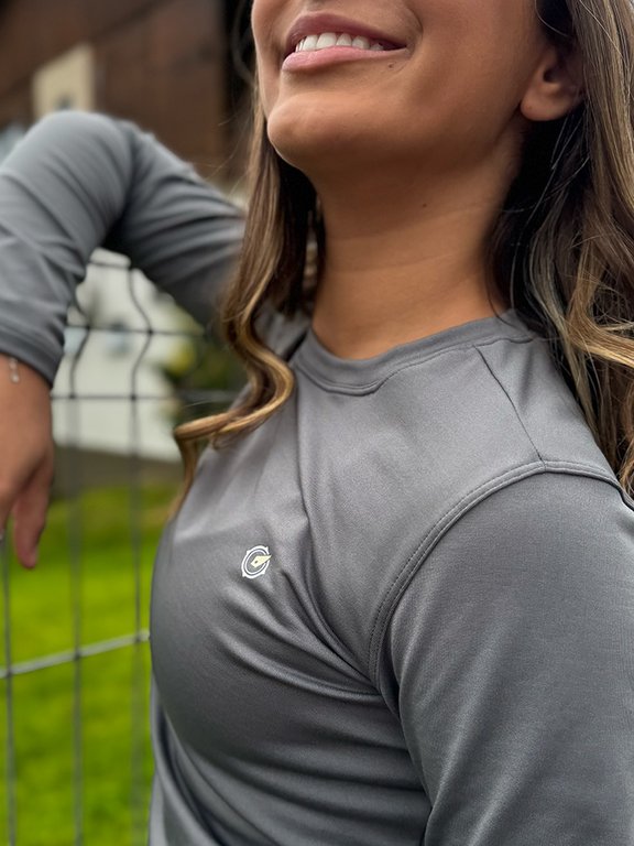 feminina t shirt thermo cinza 4