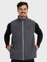 colete fleece masculino cinza c 1