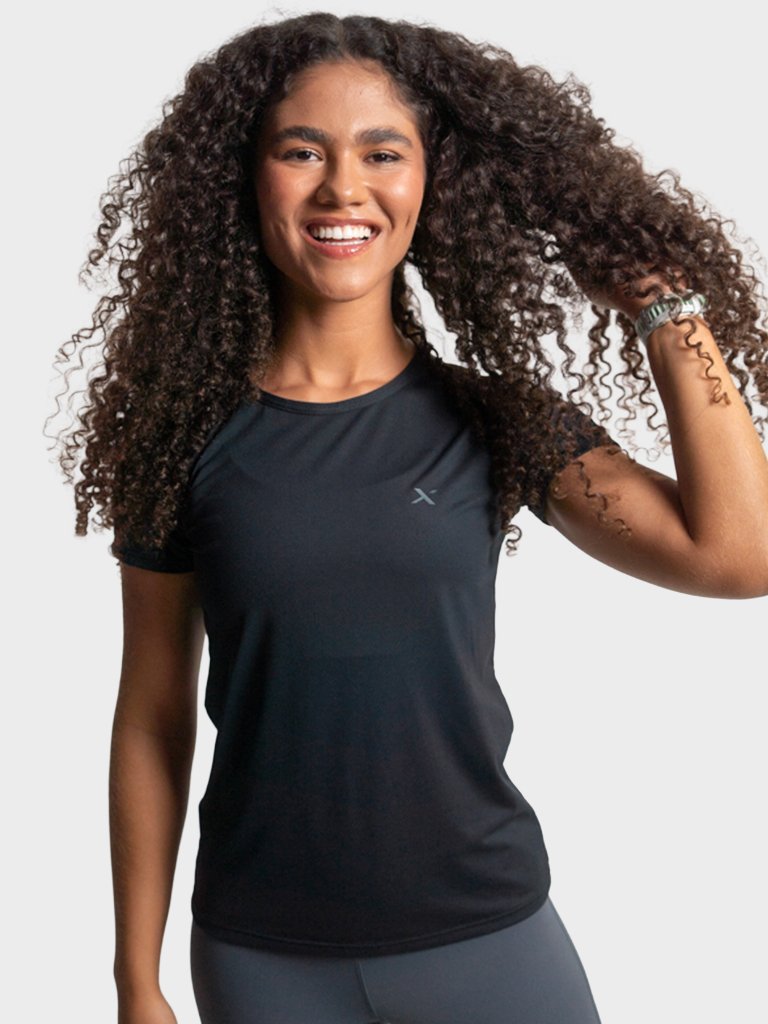 camisa feminina airlite extreme uv preta 3