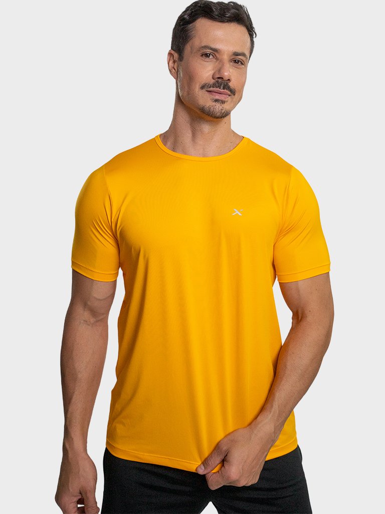 camisa newdry curta amarelo 2