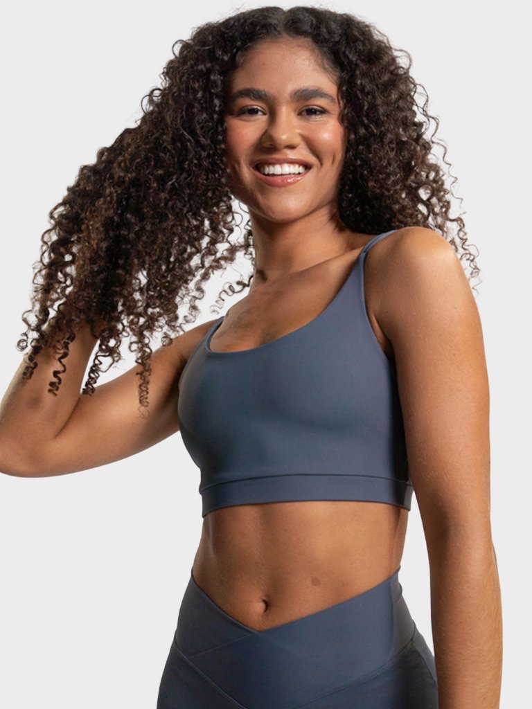 short e top haze extreme uv cinza 6