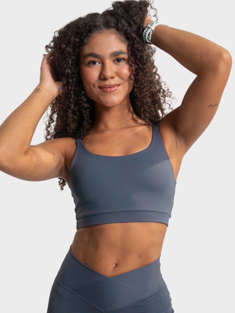 short e top haze extreme uv cinza 7