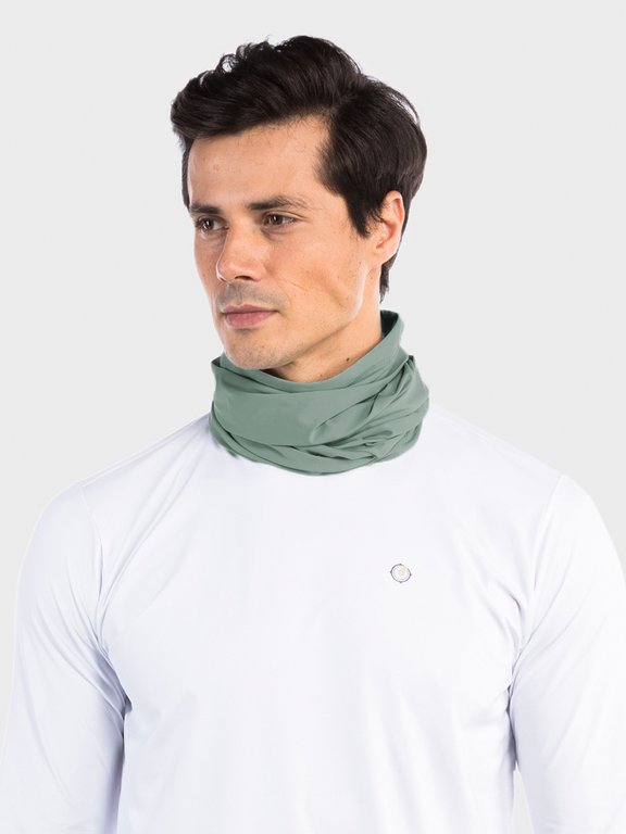 neck tube verde cinza 1
