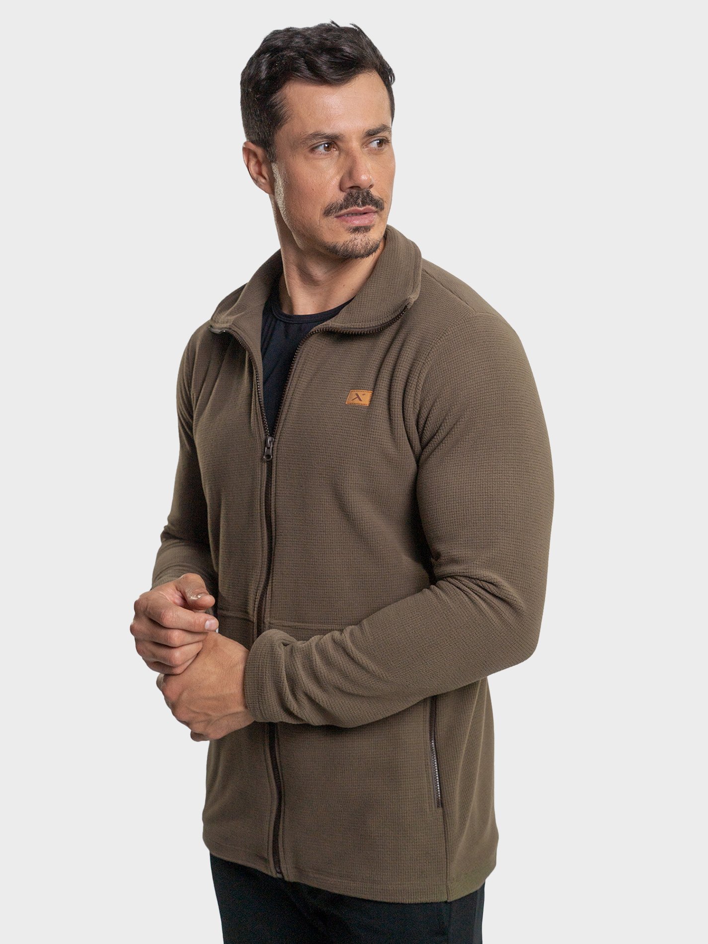 Jaqueta Fleece 3D Térmica Masculina com Bolso Extreme UV