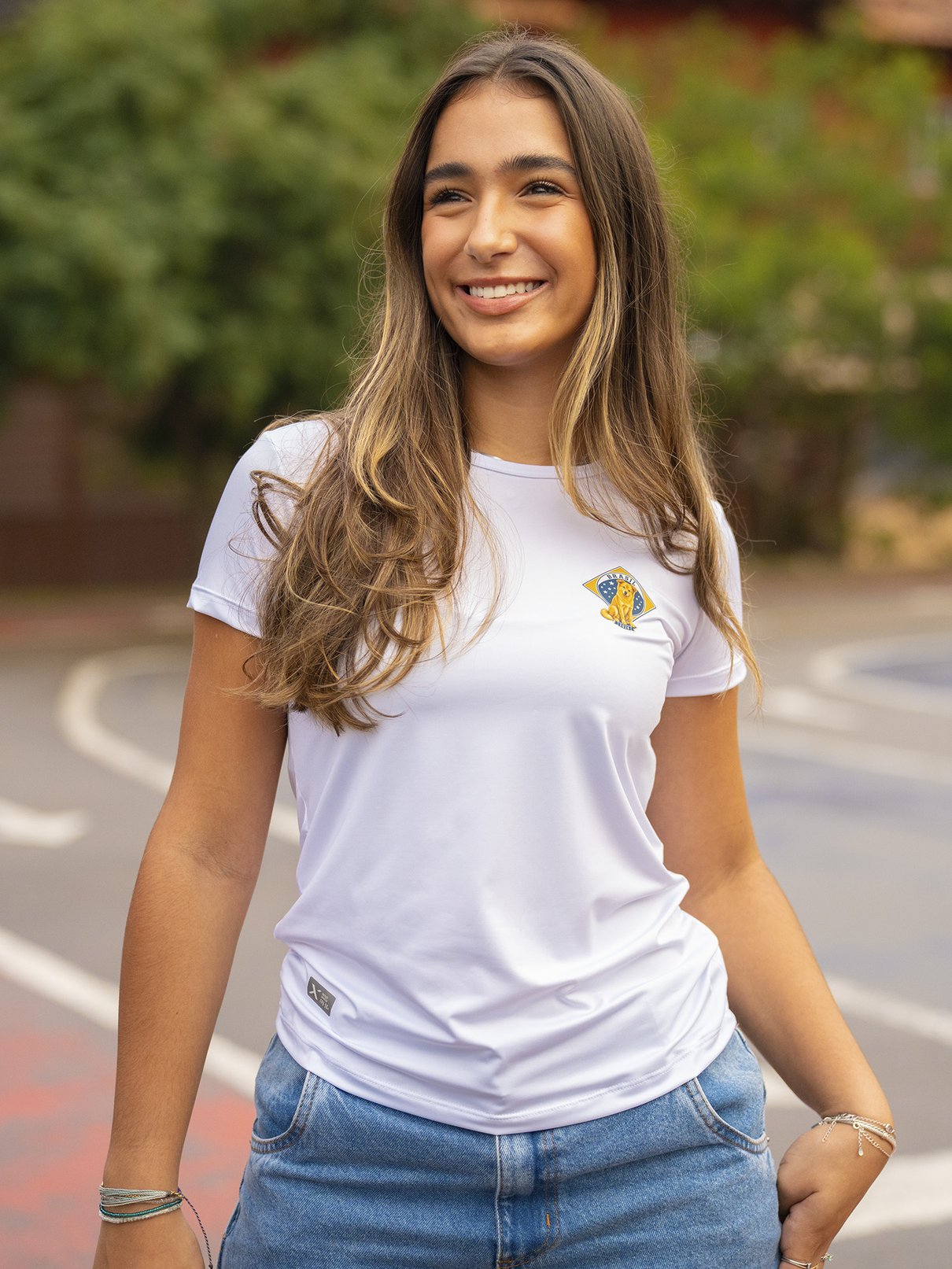 camisa uv new dry colors feminina manga curta protecao solar frente 1
