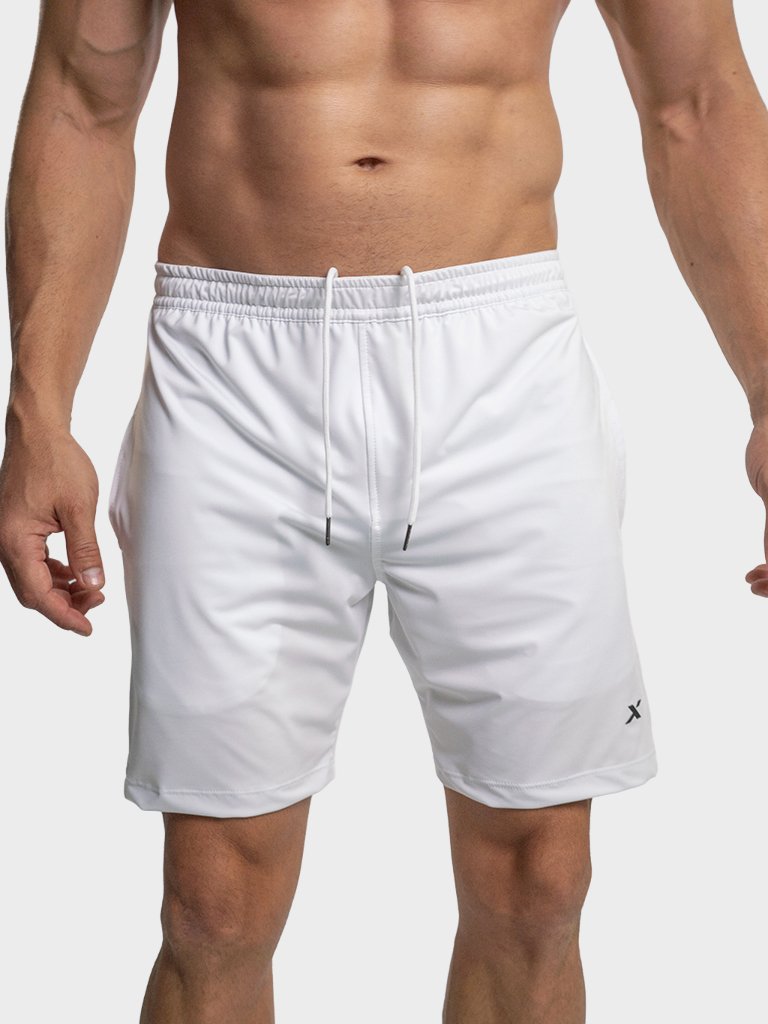 bermuda masculina new dry branca x 4