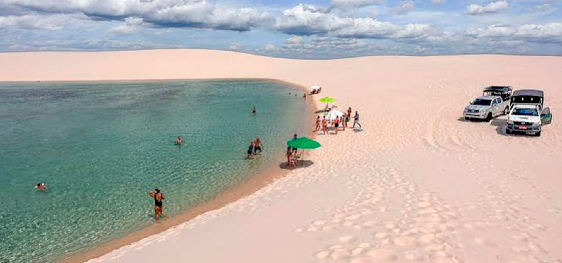 Lençóis Maranhenses na primavera