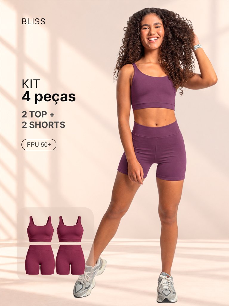 Bliss em Dobro Top e Short